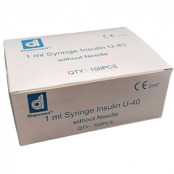 Insulin-Spritze U-40 1 ml Packung